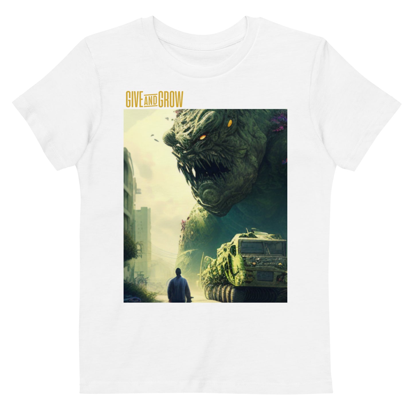 Grow and Give II Organic cotton kids t-shirt
