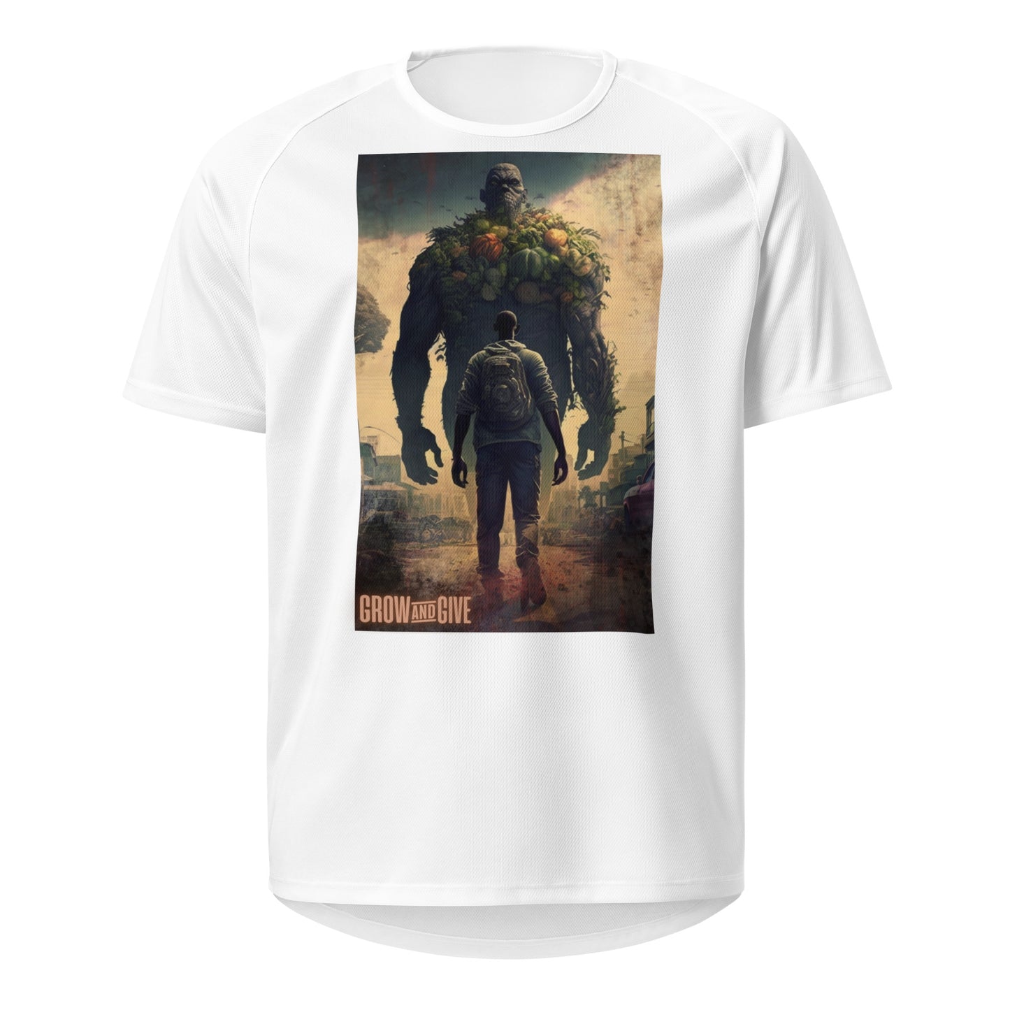 Grow & Give Men's sports jersey