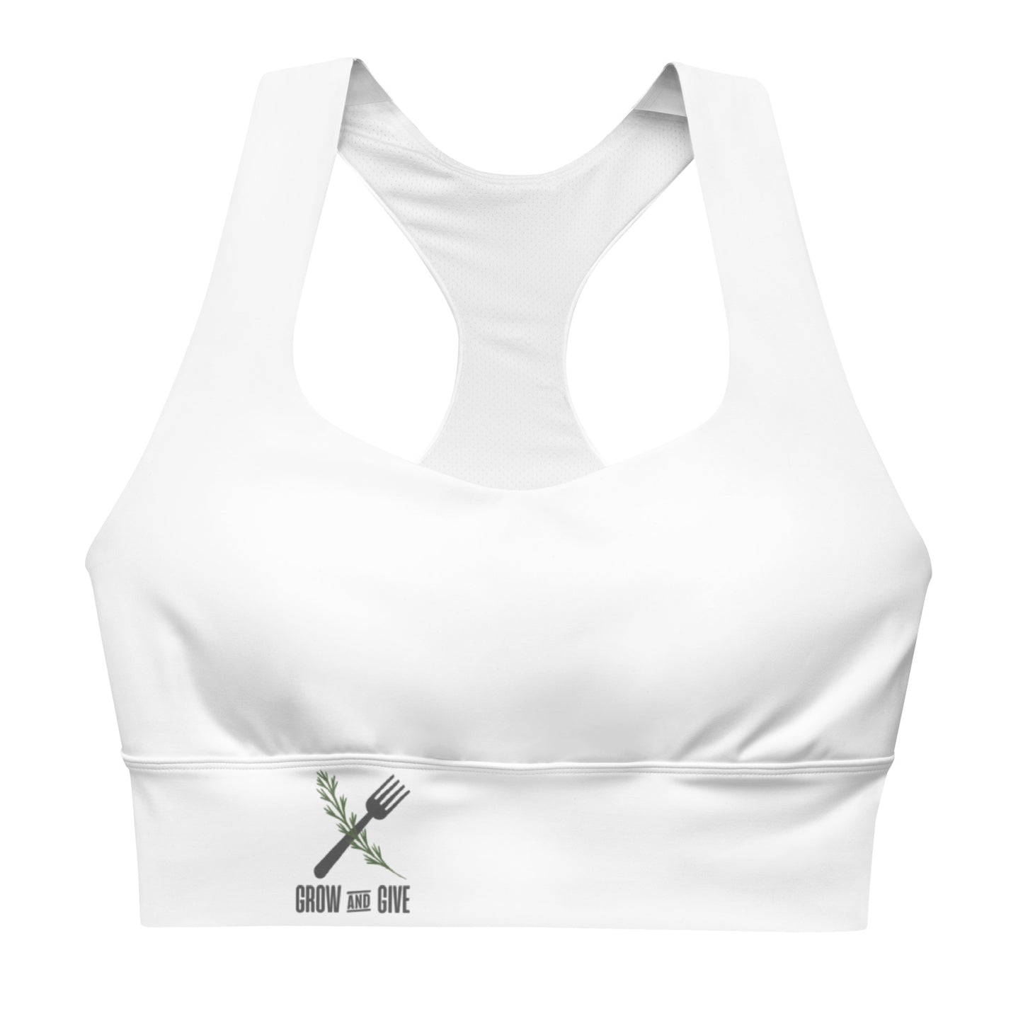 Grow & Give Longline sports bra