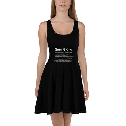 Grow & Give Skater Dress