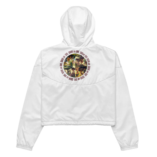 Grow & Give Women’s cropped windbreaker