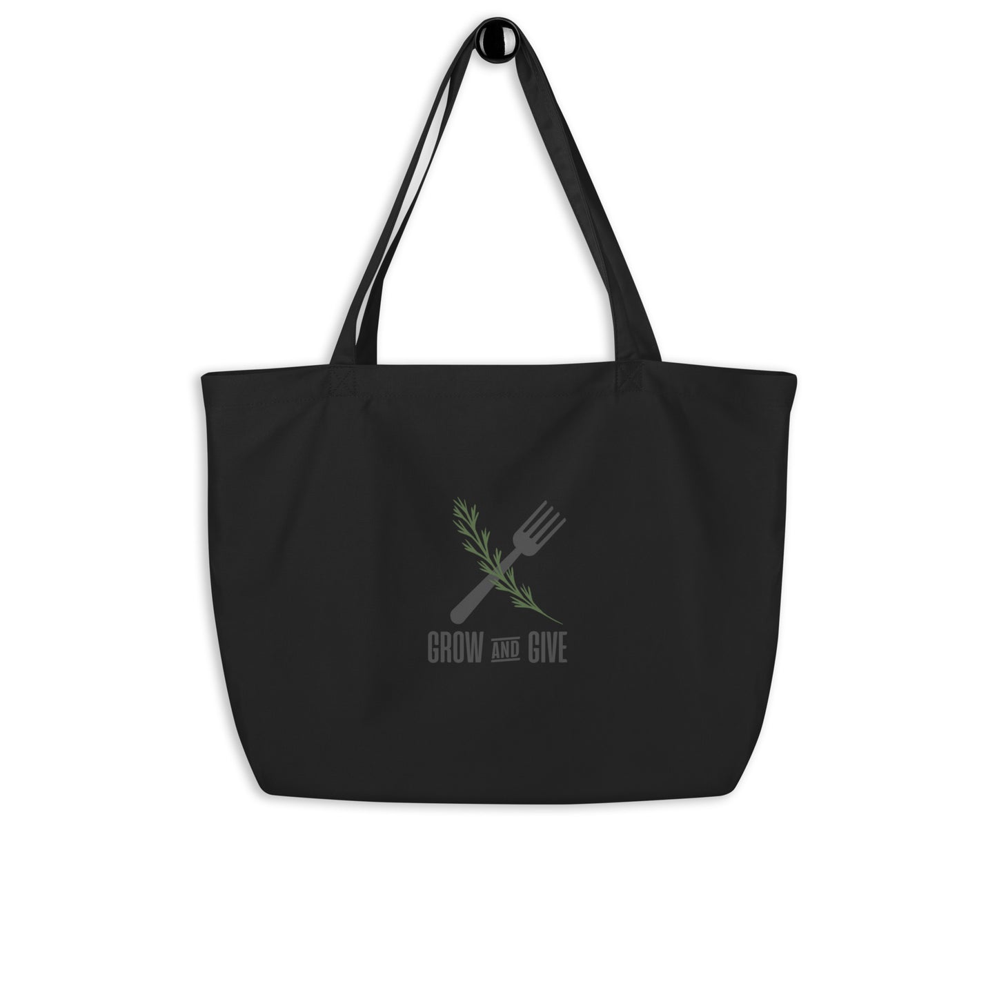 Give and Grow Large Organic Tote Bag