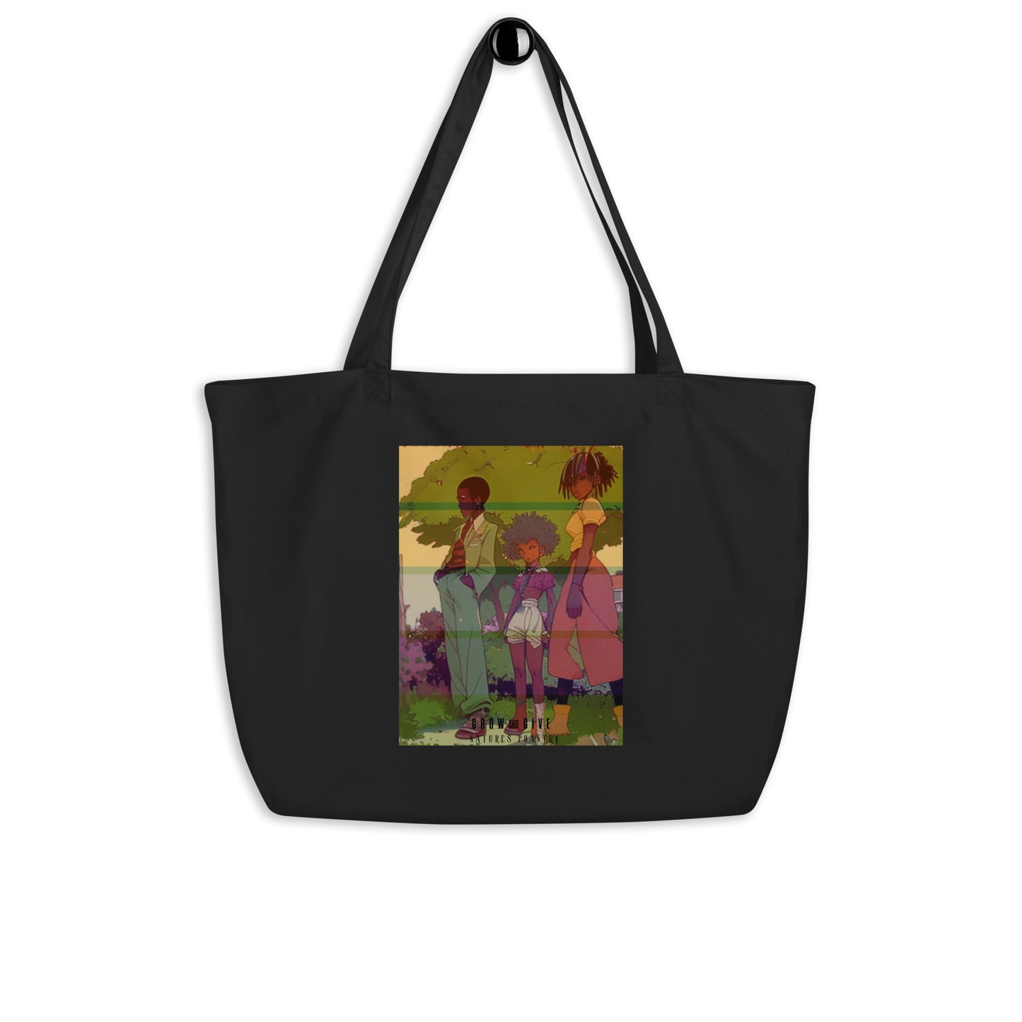 Give and Grow Large Organic Tote Bag