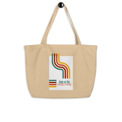 Give and Grow Large Organic Tote Bag