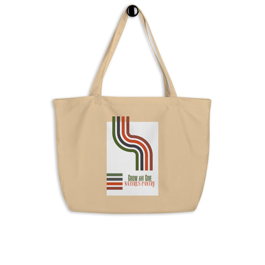 Give and Grow Large Organic Tote Bag