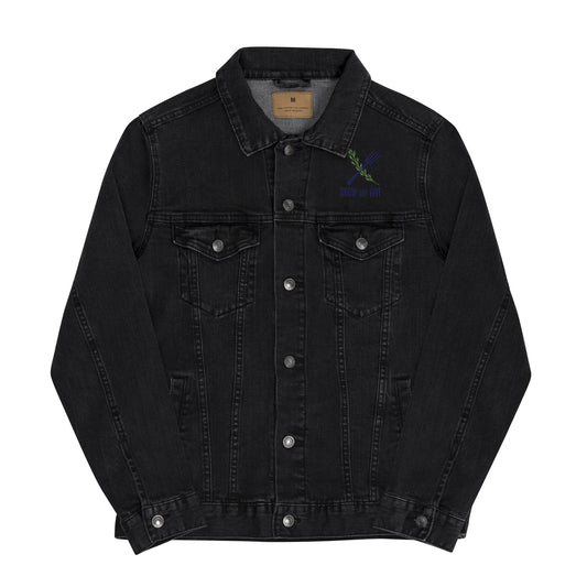 Grow & Give Unisex denim jacket